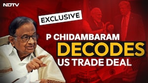 "Only A Joint Statement, Not A Trade Agreement": P Chidambaram On India-US Trade Talks