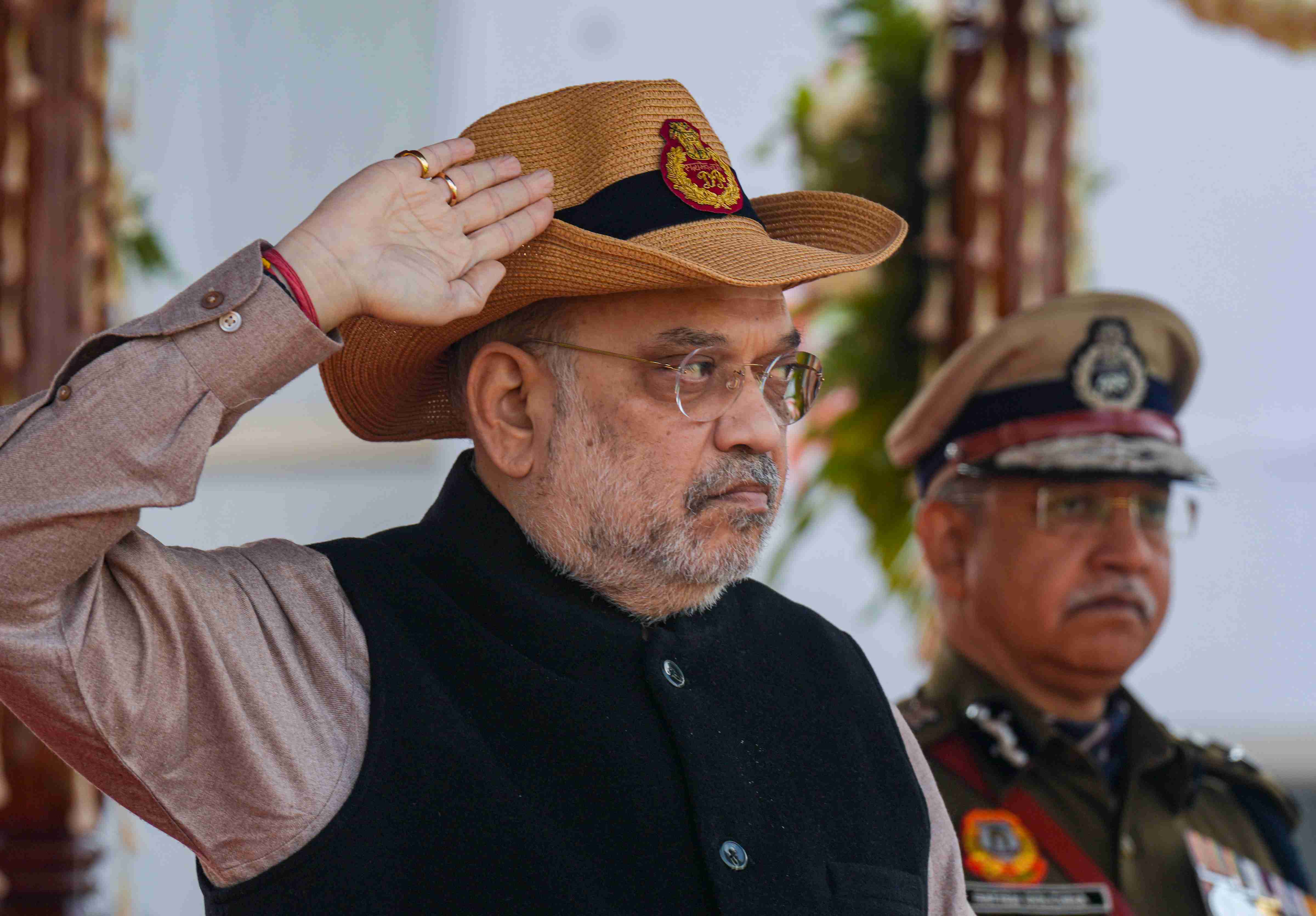 नशा, जाली नोट, साइबर क्राइम और आतंक पर एक्शन...दिल्ली पुलिस के 79वें स्थापना दिवस समारोह में अमित शाह