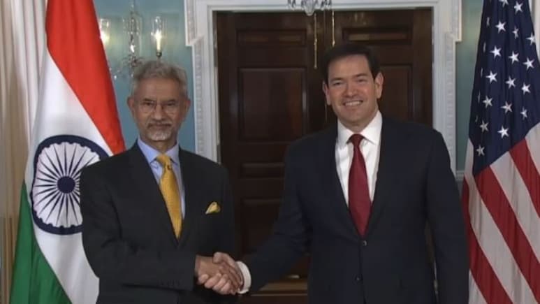 S Jaishankar Meets US Secretary Of State Marco Rubio In Washington