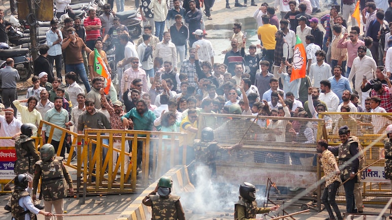 कहीं चले पत्थर तो कहीं फिंके अंडे-टमाटर, कांग्रेस के खिलाफ BJP ने कहां-कहां किया प्रोटेस्ट, देखें