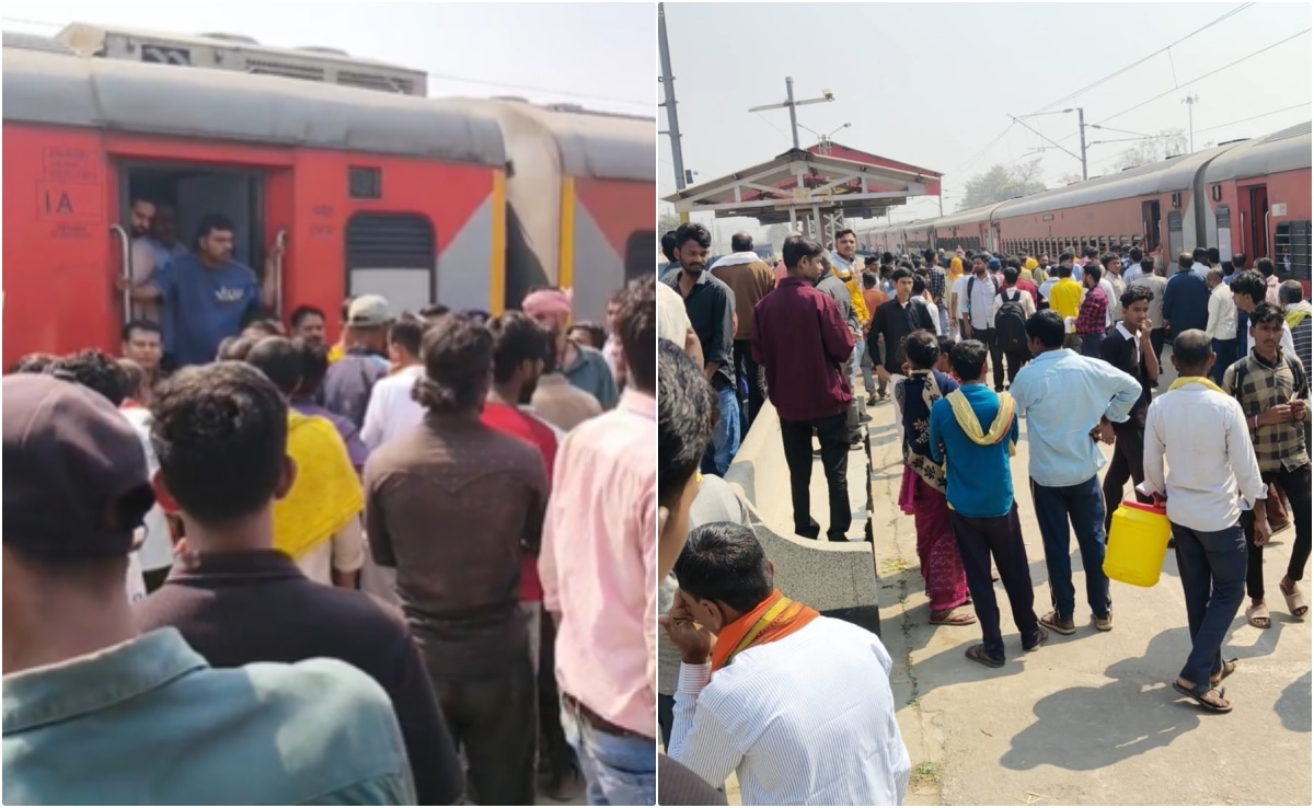 साउथ बिहार एक्सप्रेस बनी रणभूमि, फतुहा में बारातियों पर हमला, ट्रेन 1 घंटा रुकी