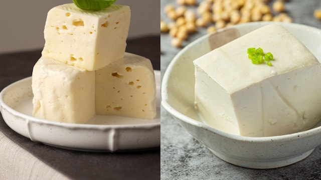 Paneer and tofu are both rich in protein, but their exact amounts vary