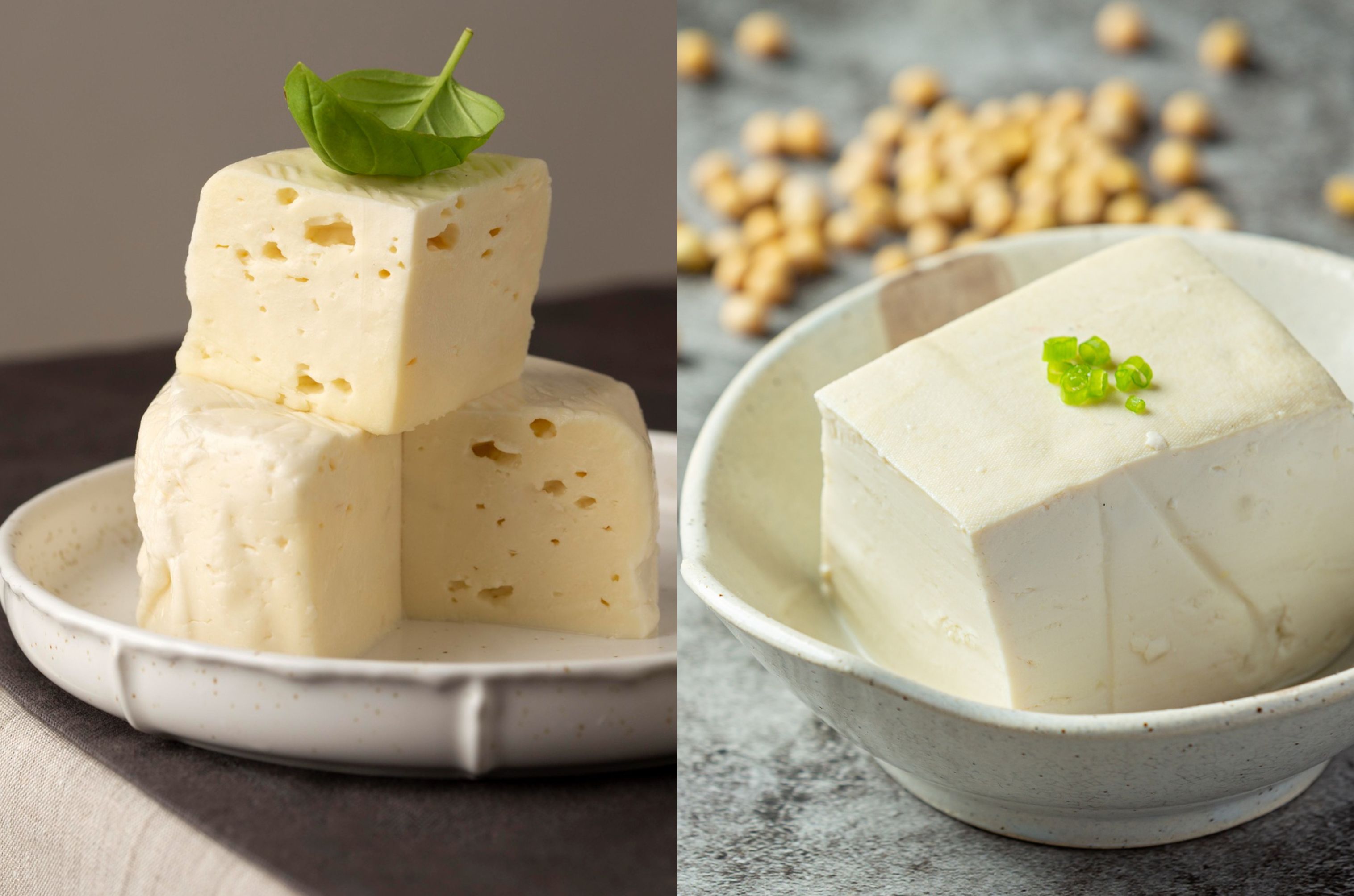 Paneer and tofu are both rich in protein, but their exact amounts vary
