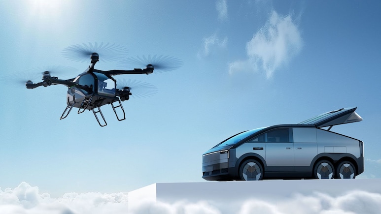 Meet Chinese EV That Comes With Personal Aircraft