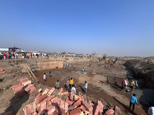 Work Begins On Ex-Trinamool MLA Humayun Kabir's Babri Masjid Replica