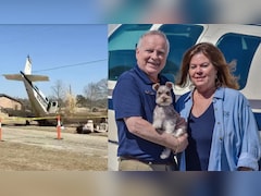 प्लेन क्रैश में मालिक मर गया पर पालतू कुत्ता जिंदा बच गया! अमेरिका में पायलट और पत्नी की दर्दनाक मौत