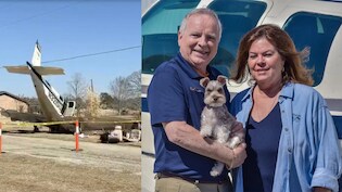 प्लेन क्रैश में मालिक मर गया पर पालतू कुत्ता जिंदा बच गया! अमेरिका में पायलट और पत्नी की दर्दनाक मौत