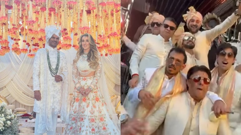 शिखर धवन 40 की उम्र में ब्याह लाए आयरिश दुल्हनिया, यार की शादी में जमकर नाचे युजवेंद्र चहल