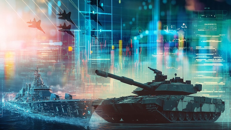 Nifty India Defence Ends Higher As Only Gainer; Solar Industries, Paras Defence Lead, Cochin Shipyard Drags