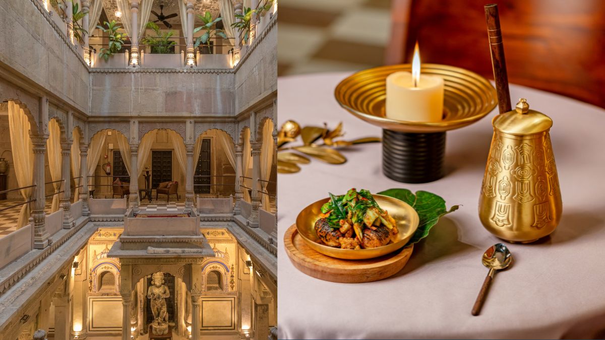In Varanasi, What A 10-Course Meal At A 214-Year-Old Palace Looks Like
