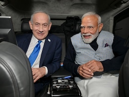 इजरायल में फिर दिखी पीएम मोदी की कार डिप्लोमेसी, नेतन्याहू संग शेयर की तस्वीर