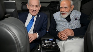 इजरायल में फिर दिखी पीएम मोदी की कार डिप्लोमेसी, नेतन्याहू संग शेयर की तस्वीर