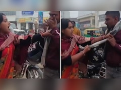 दो महीने से किस्त नहीं भरी तो फाइनेंस वाले ने सड़क पर रोका, महिला ने कॉलर पकड़कर लगाए थप्पड़