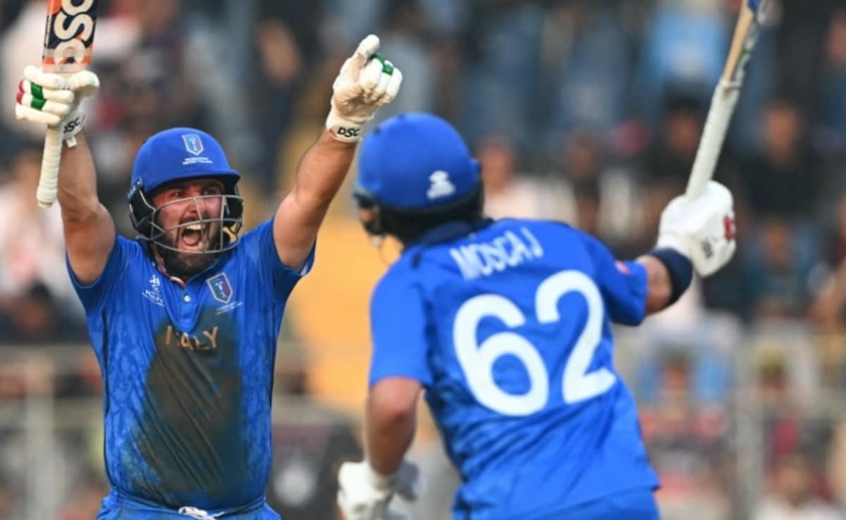 Clinical Italy Trounce Nepal By 10 Wickets To Record First-Ever Win In T20 World Cup