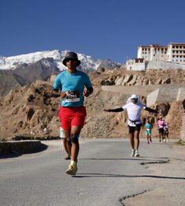 Ladakh Sets Guinness World Record For High Altitude Frozen Lake Half-Marathon