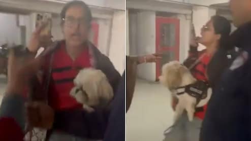 Argument Over Pet Dog Turns Ugly At Noida High-Rise, Police Probe Video