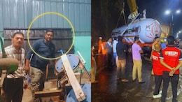 Mumbai-Pune Expressway : मध्यरात्री 2.30 वाजता तन्वीर मदतीला उभा राहिला; अशी रोखली टँकरमधील गॅस गळती