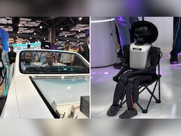 AI Impact Summit 2026 में देखिए आराम करता K1 रोबोट, AI की लैब कार और रोबोटिक डॉग