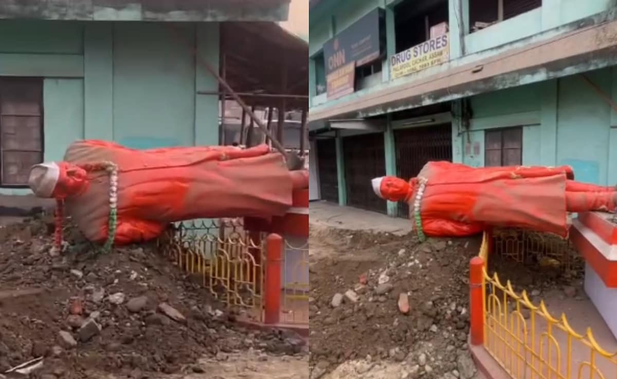 'Like Mujibur Rahman': Congress After Nehru Statue Pulled Down In Assam