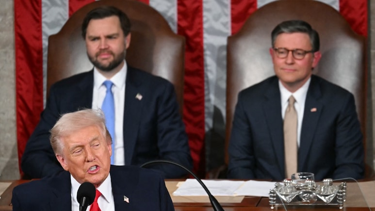 'प्लीज, प्लीज, प्लीज कहना बंद करो&hellip; हम अब बहुत ज्यादा जीत रहे हैं', US संसद में ट्रंप का बाइडेन पर वार