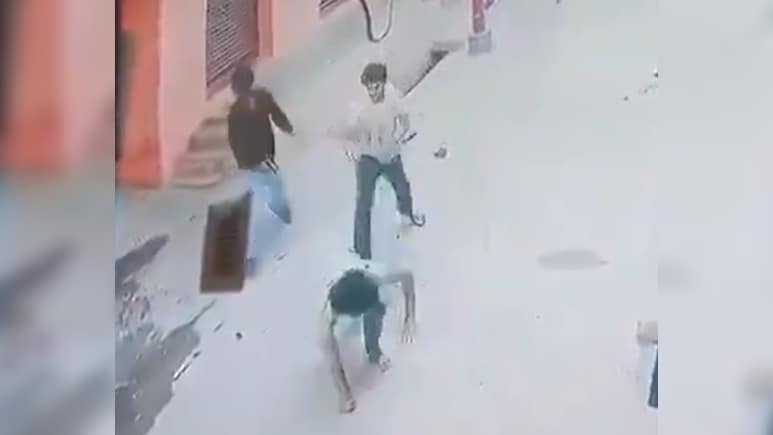 Shocking Murder Caught On Camera: Greater Noida Youth Killed Outside His Home Over Old Rivalry