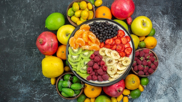 Fruits provide dietary fibre, vitamins, minerals and antioxidants
