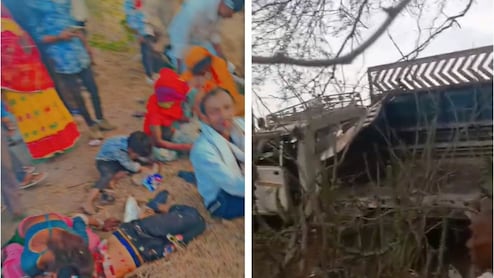 उदयपुर में 40 लोगों से भरी पिकअप पलटी, 3 की मौके पर ही मौत; 31 घायलों का इलाज जारी