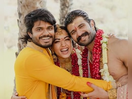 Vijay Deverakonda's Brother Anand Deverakonda Welcomes "Vadina" Rashmika Mandanna Into Their Family