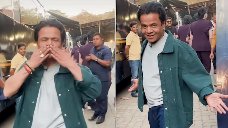 After Bail In Rs 9-Crore Debt Case, Rajpal Yadav Recreates <i>Bhool Bhulaiyaa Scene</i> On <i>Wheel Of Fortune</i> Set