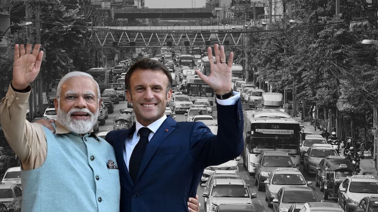 Mumbai Traffic Change: PM मोदी- मॅक्रॉन यांचा मुंबई दौरा! 13 तास वाहतुकीत मोठे बदल; 'या' मार्गावर प्रवेश बंदी