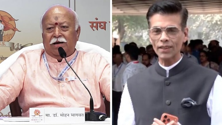 "Great Sense Of Humour": Karan Johar Praises RSS Chief's "Inspiring" Speech
