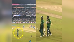 Video: शाहीन अफरीदी-उस्मान तारिक हाथ मिलाने के लिए करते रहे इंतजार, भारतीय खिलाड़ियों ने उनकी तरफ देखा तक नहीं