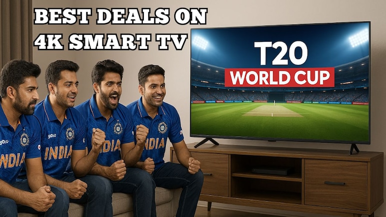 T20 World Cup 2026 Live: अब घर बैठे लें स्टेडियम जैसा फील, ये 4K Smart TV कर देंगे T20 वर्ल्ड कप का मजा डबल