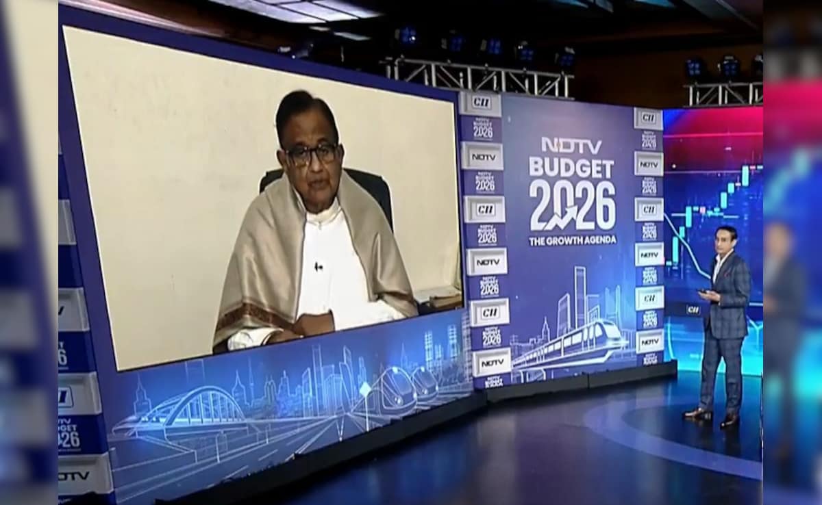 "No Economic Strategy, Statesmanship": P Chidambaram On Union Budget 2026