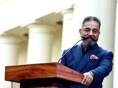 Kamal Haasan Jokes About Film Censorship During <i>Lead On Gandhi</i> Screening At College Event