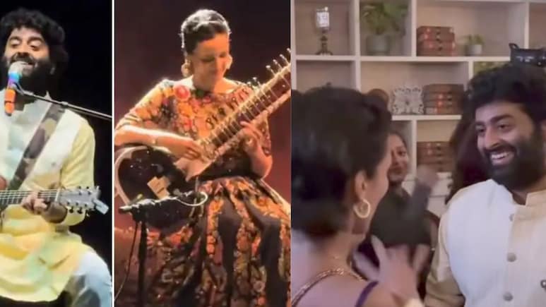 Watch: Arijit Singh Parties With Anoushka Shankar In Kolkata After The Concert