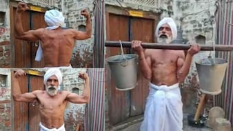 सफेद दाढ़ी, बिजली सी रफ्तार...42 किमी दौड़ा हरियाणा का 'सिक्स पैक ताऊ'
