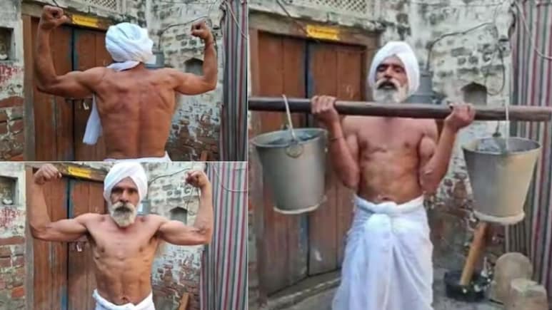 सफेद दाढ़ी, बिजली सी रफ्तार...42 किमी दौड़ा हरियाणा का 'सिक्स पैक ताऊ'