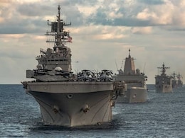 अमेरिका ने विमानवाहक पोत के पास आ रहे ईरानी ड्रोन को मार गिराया