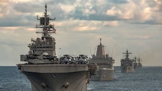 अमेरिकी ने विमानवाहक पोत के पास आ रहे ईरानी ड्रोन को मार गिराया