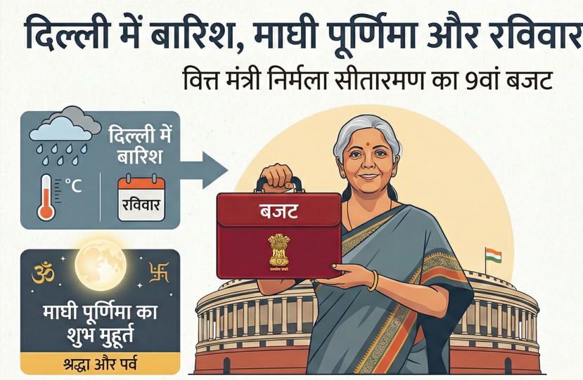 बदला मौसम, शुभ मुहूर्त और संडे का दिन ... आज का बजट क्यों है स्पेशल