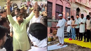 Lucknow University Protests Erupt As Fencing Blocks Access To Namaz Site