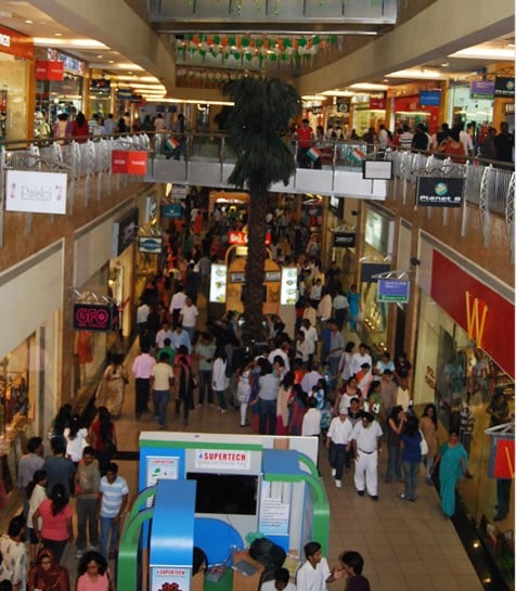 When The Great India Place opened 2007, it was nothing short of a retail spectacle. Photo: GIP
