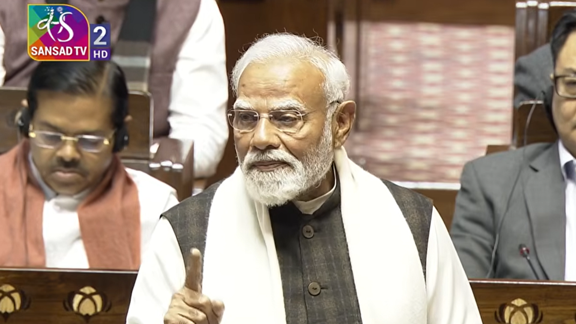 "Congress Has No Ideas, No Vision, No Plan": PM In Rajya Sabha