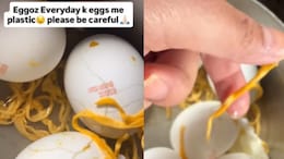 Zepto Customer Claims To Find 'Plastic' Inside Eggs, Eggoz Explains Why This Happens