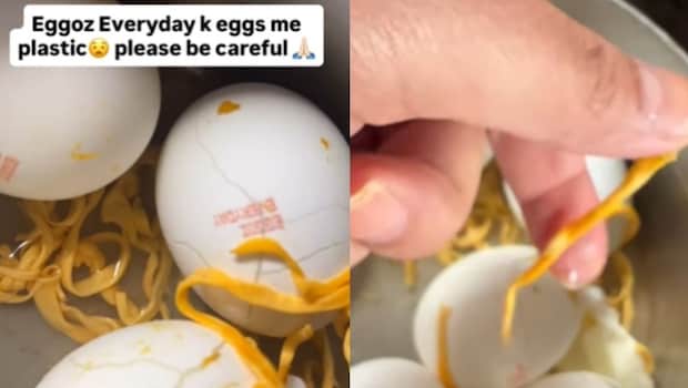 Woman Claims Plastic In Eggoz Eggs, Company Responds To Viral Video