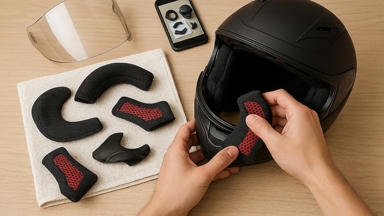 Helmet Odour Try These 5 Step Cleaning Process