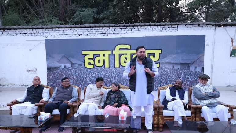 बिहार के दिल में सिर्फ लालू, नीतीश तो अफसरों के नेता... NDA सरकार पर फिर बरसे तेजस्वी