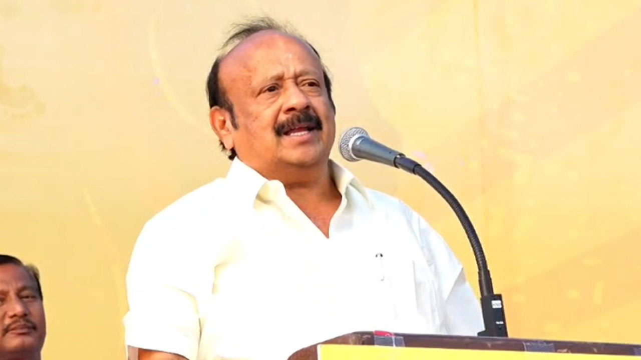 'North Indians Sell Pani Puri In Tamil Nadu': Minister MRK Panneerselvam