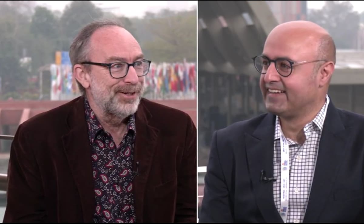 'अभी तो यात्रा शुरू हुई है', भारत में AI के इंपैक्ट पर बोले Wikipedia के को-फाउंडर जिमी वेल्स